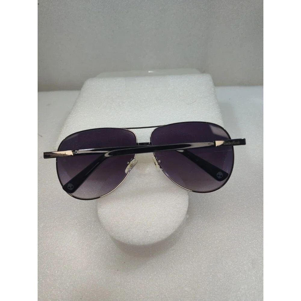Timberland TB7160 Black Polarized Aviator Metal Sunglasses Frame 60-12-135